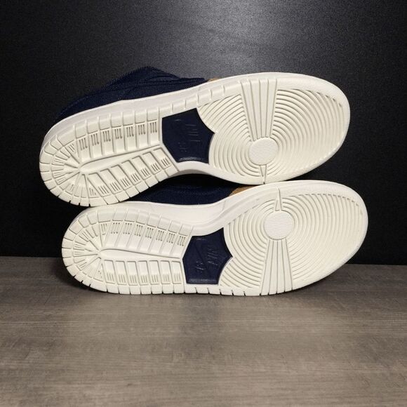 Nike SB Dunk Low Pro PRM 90s Backpack Navy Desert Ochre DX6775-400 Men's 6.5 - Picture 6 of 7